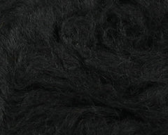 Hareline Dubbing Rams Wool-Black closeup texture highlighting natural fibers for durable dubbing