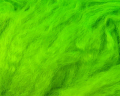 Hareline Dubbing Rams Wool-Chartreuse dubbing strand for vibrant, easy-to-dub patterns