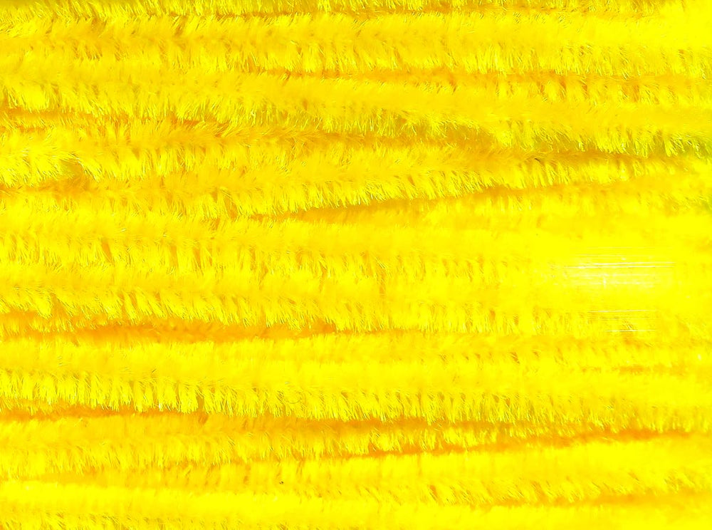 Hareline Fine Chenille 28-colors spool shown, delivering vibrant bodies for versatile fly tying.