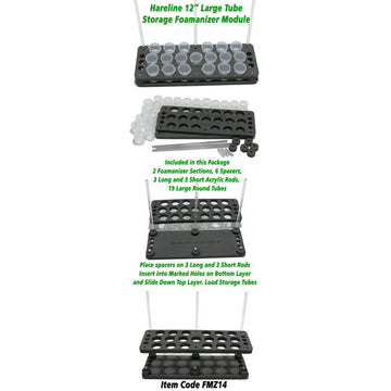 Hareline Foamanizer easy-install system speeds setup before fishing trips.