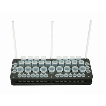 Hareline Foamanizer 12inch bead-hook storage module keeps beads and hooks neatly organized.
