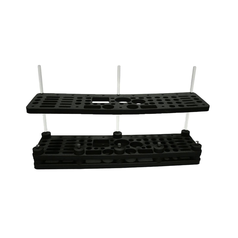 Hareline Foamanizer lightweight design installs quickly on your module.