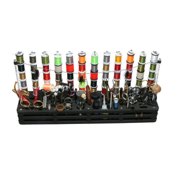 Hareline Foamanizer organization kit keeps gear ready for the next fishing adventure.