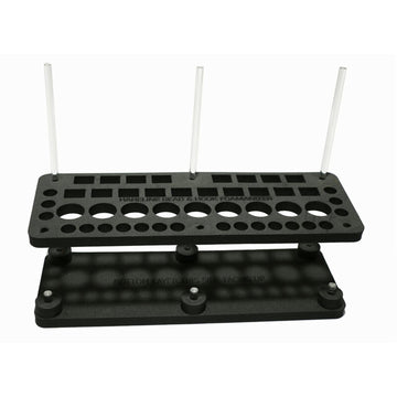 Hareline Foamanizer secure transport keeps contents safe during travel.