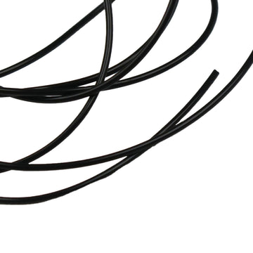 Hareline Hollow Tubing Standard Black on spool, ideal for versatile fly tying.