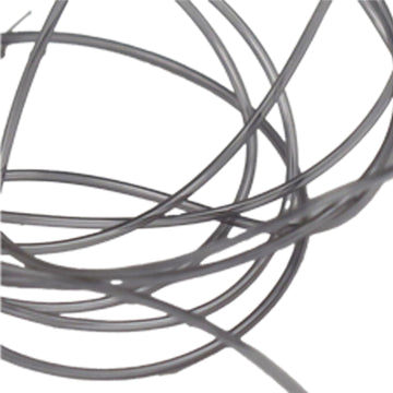 Hareline hollow tubing standard gray spool showing color options for nymph patterns.