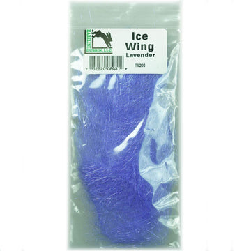 Hareline Ice Wing Lavender fiber adds subtle sparkle to freshwater and saltwater flies