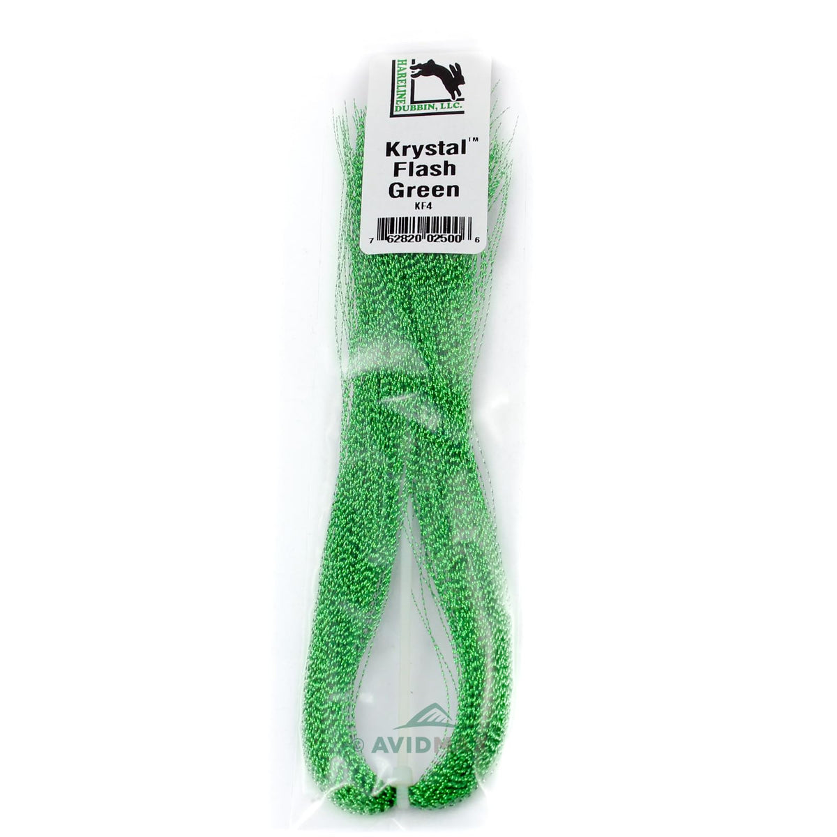 Hareline Dubbin Krystal Flash iridescent tinsel adds eye-catching flash for enticing fly patterns.
