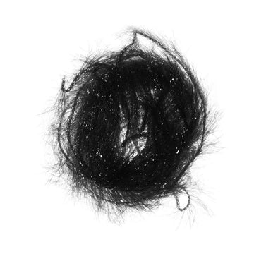 Hareline Krystal Hackle: single-sided synthetic hackle offering easy tying and versatile use.