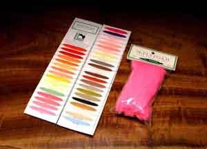 Hareline McFly Foam close-up, strong stretchy filament ideal for eggs and sculpted flies.