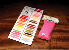Hareline McFlyfoam continuous filament yarn for flies; strong, colorfast, and easy to tie.
