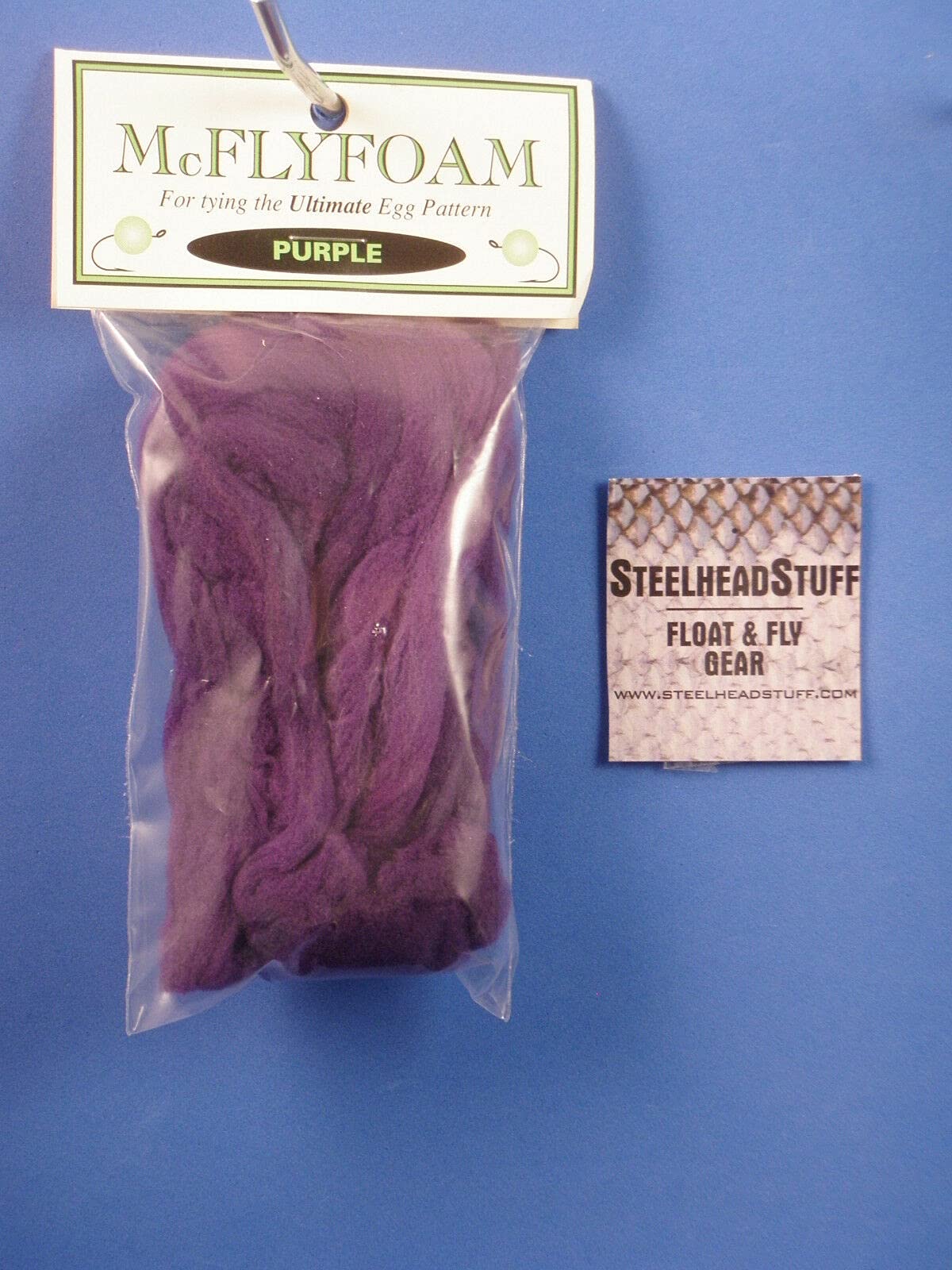 Hareline McFlyfoam elastic yarn ideal for easy fly tying and vibrant patterns.