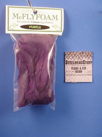 Hareline McFlyfoam elastic yarn ideal for easy fly tying and vibrant patterns.