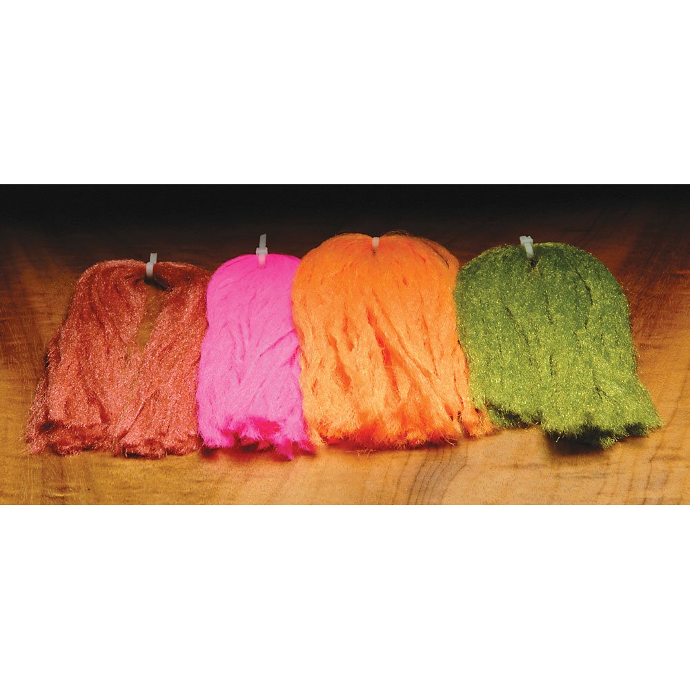Hareline McFlyFoam PolyPro McFlylon Red floats, ideal for strike indicators and parachute wings in fly tying.