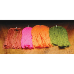 Hareline McFlyFoam PolyPro McFlylon Red floats, ideal for strike indicators and parachute wings in fly tying.