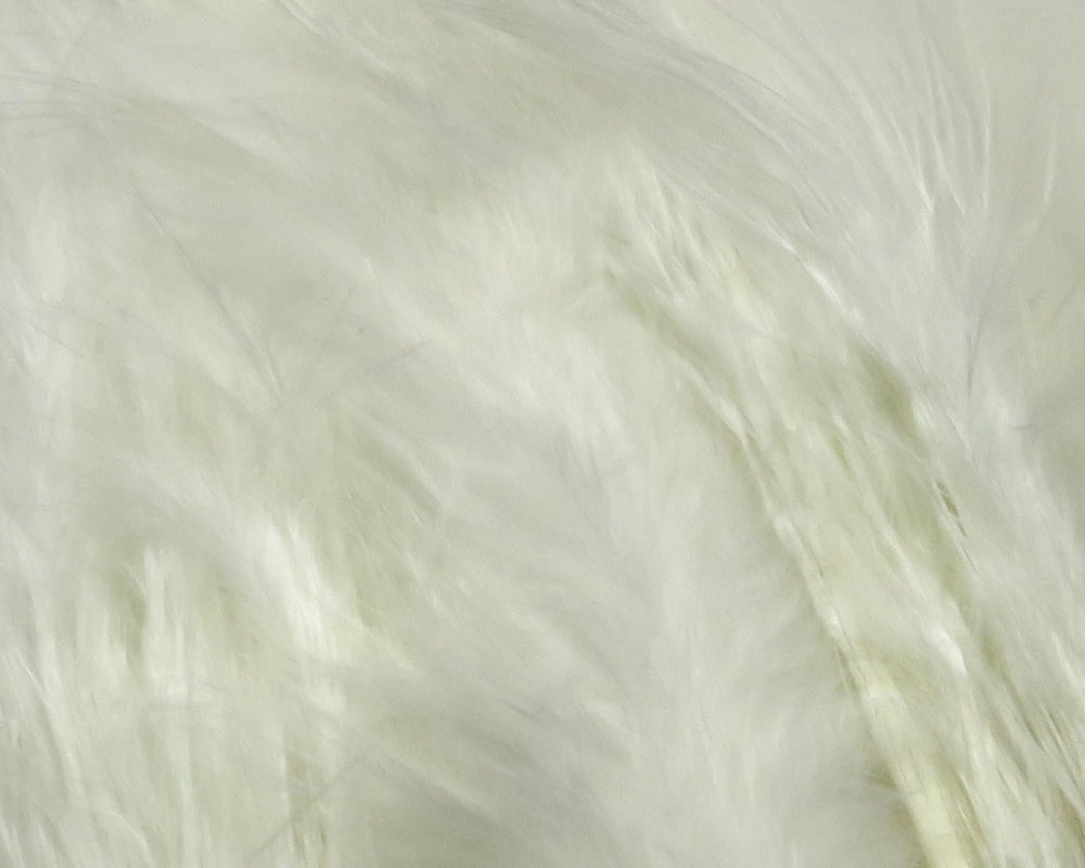 Hareline Premo Turkey Flats white feathers for premium wing tips in fly tying.