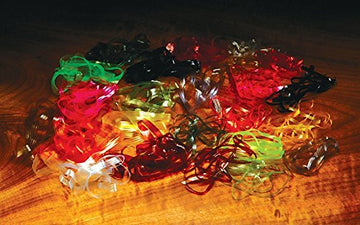 Hareline Scud Back Materia 1/8 Wide in Summer Duck, ideal for lifelike scud bodies and trailing shucks.