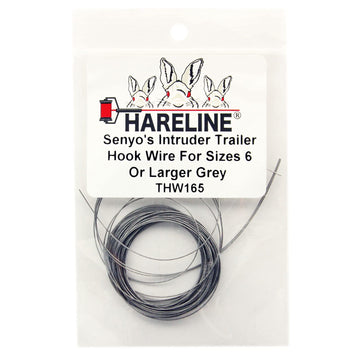 Hareline Senyo's Intruder Trailer Hook Wire coiled, secures trailing hooks without fouling.
