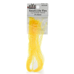 Hareline Small Life-Flex cheese fly legs add natural motion for tiny nymphs