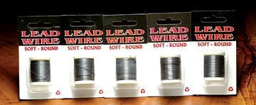 Hareline Spooled Lead Wire for on-the-fly weight tuning on hook shanks.