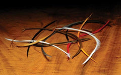 Hareline Stripped Goose Biots Brown for stonefly tails and segmented bodies on small flies