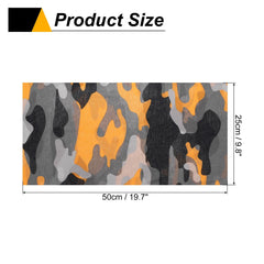 HARFINGTON gaiter worn on neck shows wind and dust protection for outdoor sports