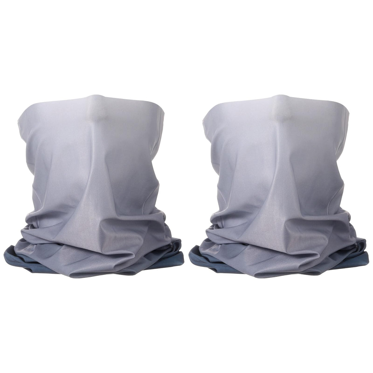 HARFINGTON cooling neck gaiter gradient gray protects face from sun during fishing