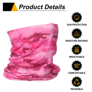 HARFINGTON outdoor activities use for face and neck protection against wind and dust.