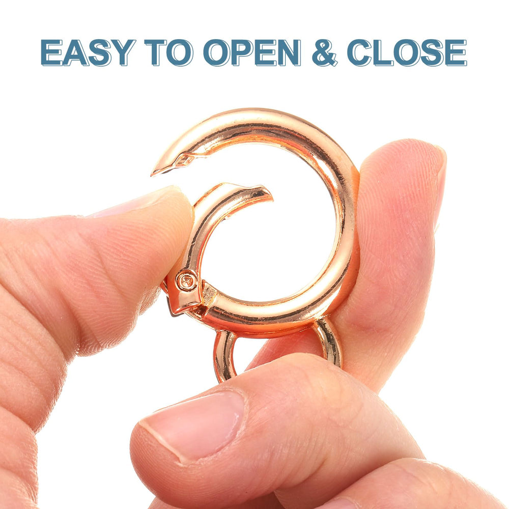 HARFINGTON zinc alloy clip offers durable deformation-resistant performance