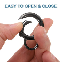 HARFINGTON zinc alloy clip provides strong, deformation-resistant performance for daily use.