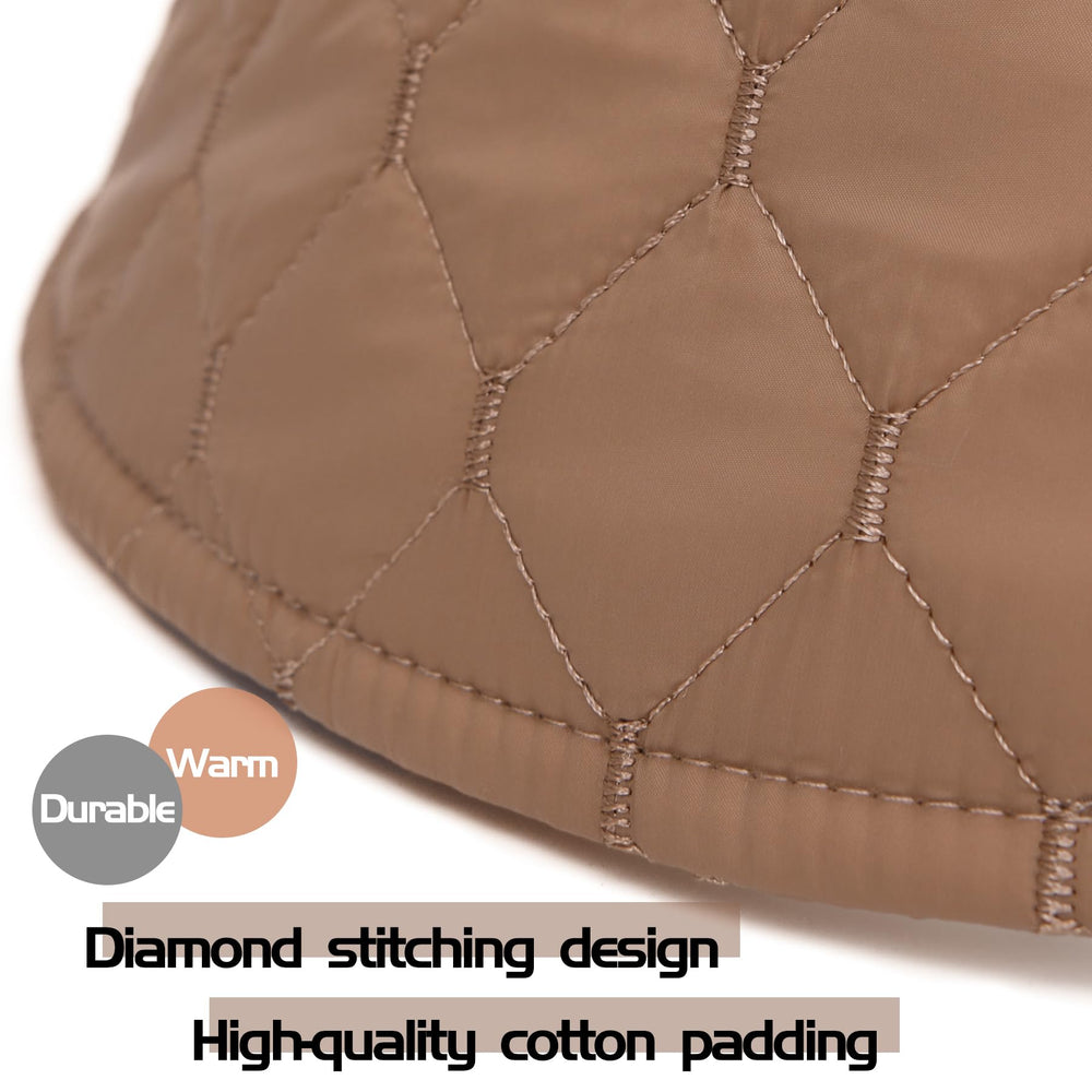 Hidden drawstring adjustable fit on Harikery bucket hat