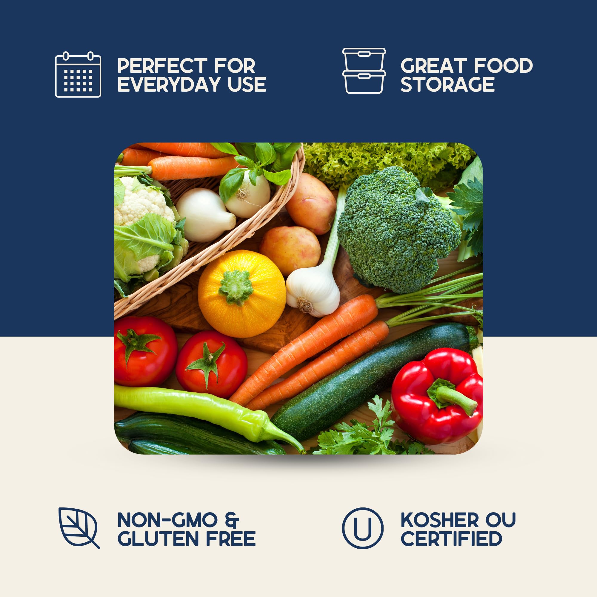 Harmony House Deluxe Sampler plant-based-protein choices support flexible recipes.