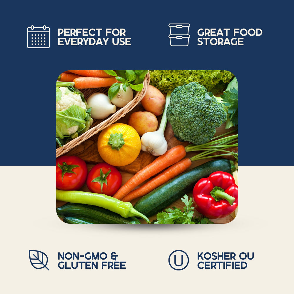 Harmony House Deluxe Sampler plant-based-protein choices support flexible recipes.