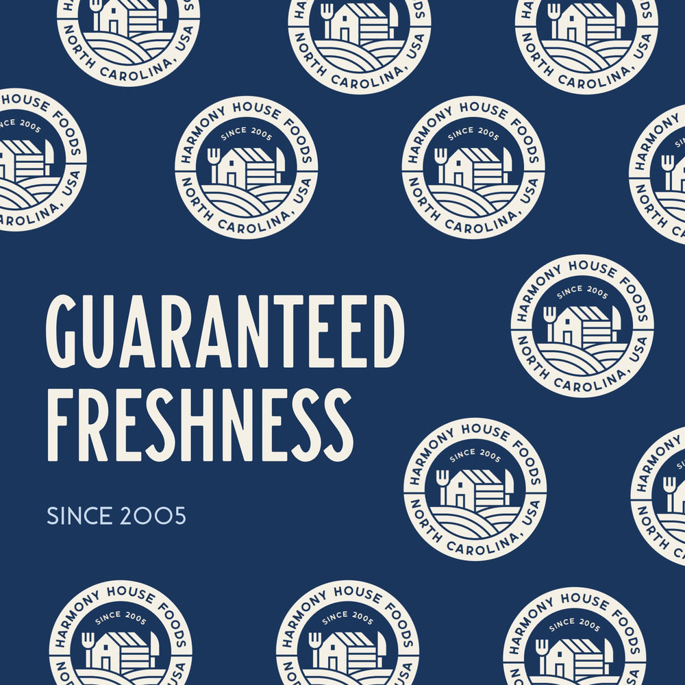 Harmony House Dried Green Beans rehydration process and texture hint