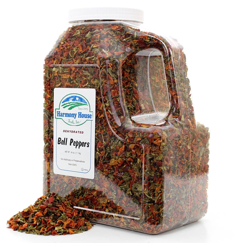 Harmony House emergency-kit peppers ready, long shelf life for preparedness.