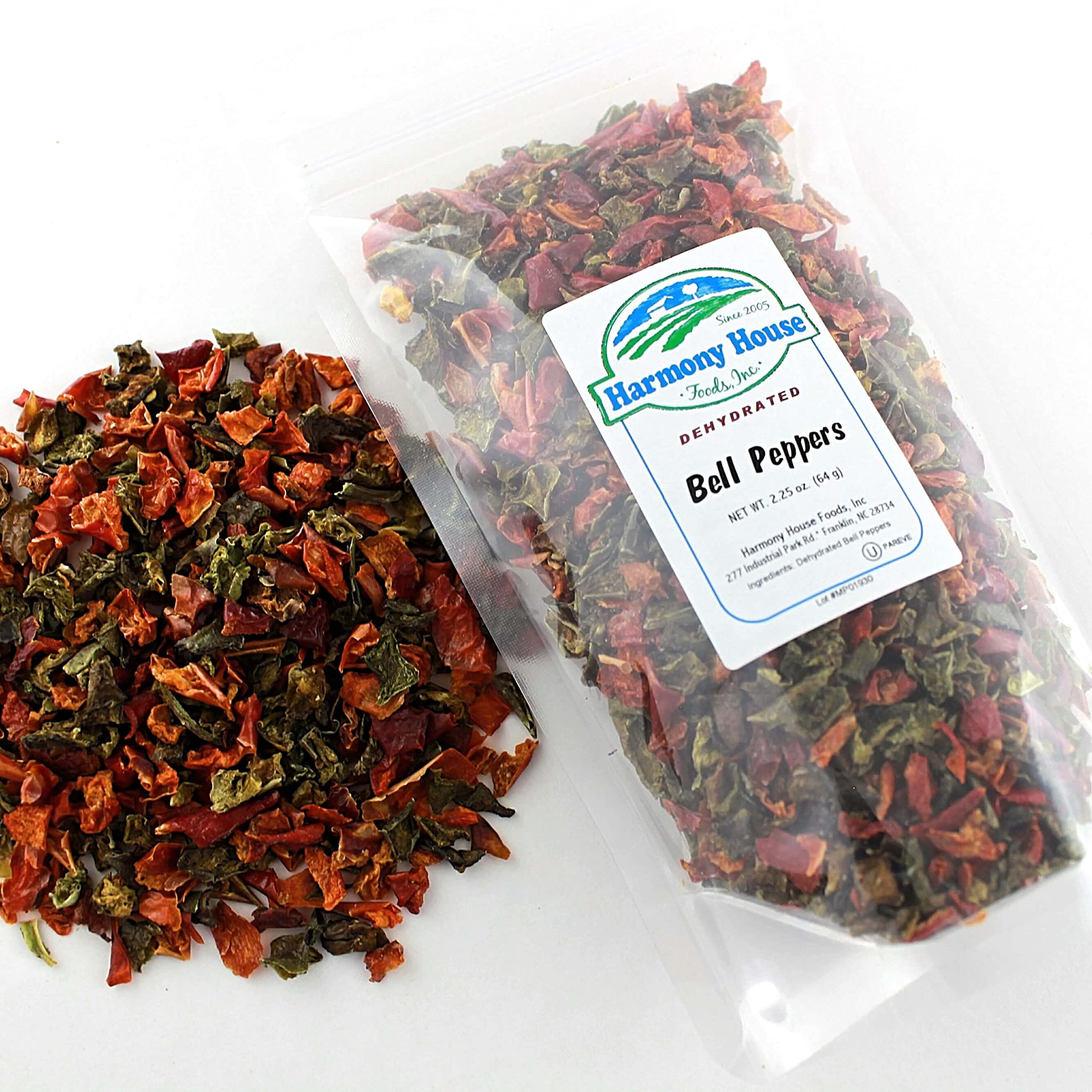 Harmony House peppers support long shelf life for storage and emergencies