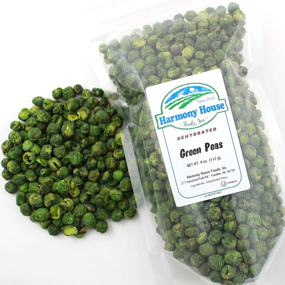 Harmony House Dried Peas included in an emergency kit for versatile nourishment.