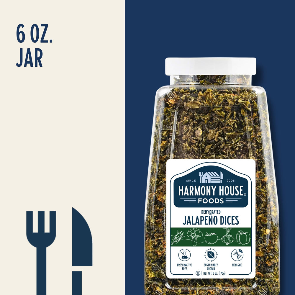 Harmony House emergency pantry setup with jars showing long shelf life.
