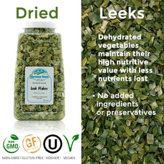 Harmony House leek flakes camping kit ready for outdoor cooking.