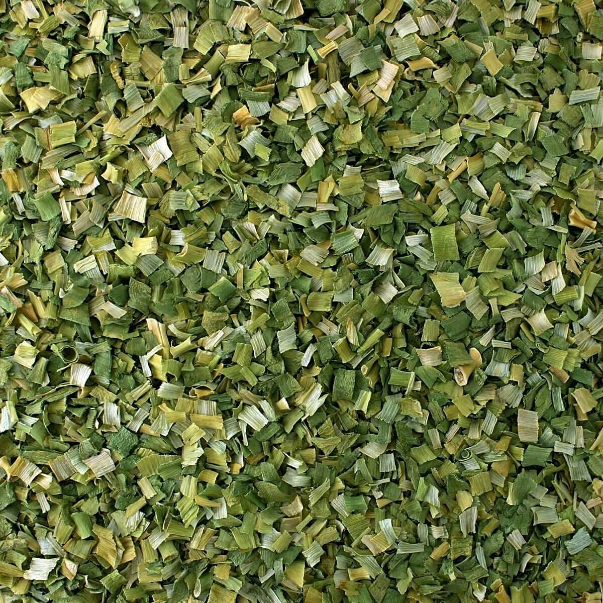 Harmony House leek flakes ready-to-use packaging for busy weeknights.