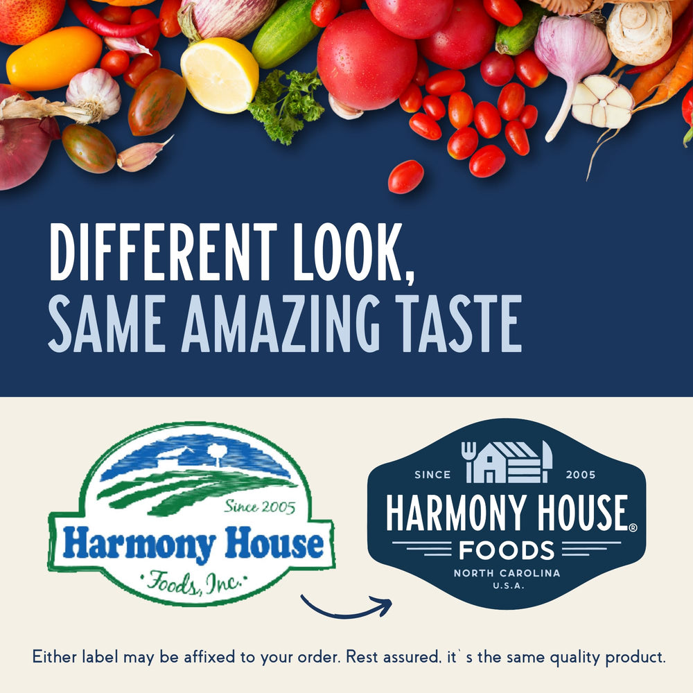 Harmony House pantry storage dried vegetables keep meals versatile and long-lasting.