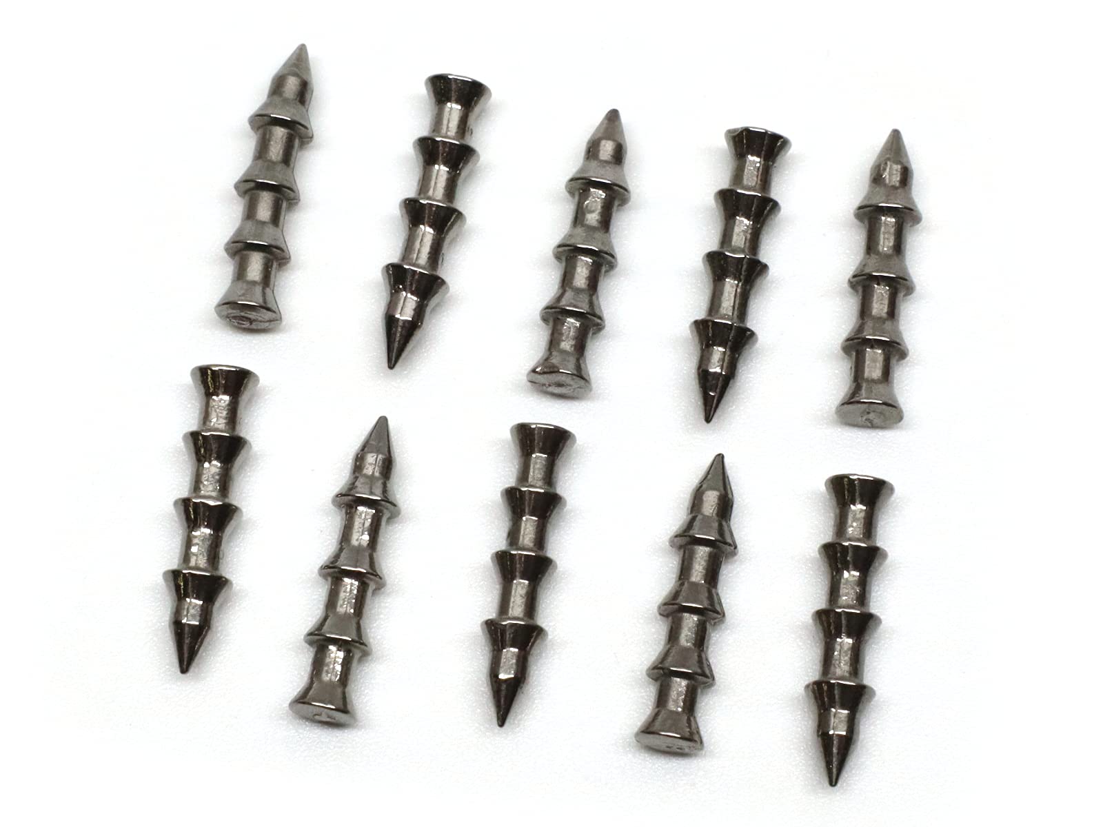 Harmony Fishing 10-pack tungsten nail weights natural 1/32oz product shot