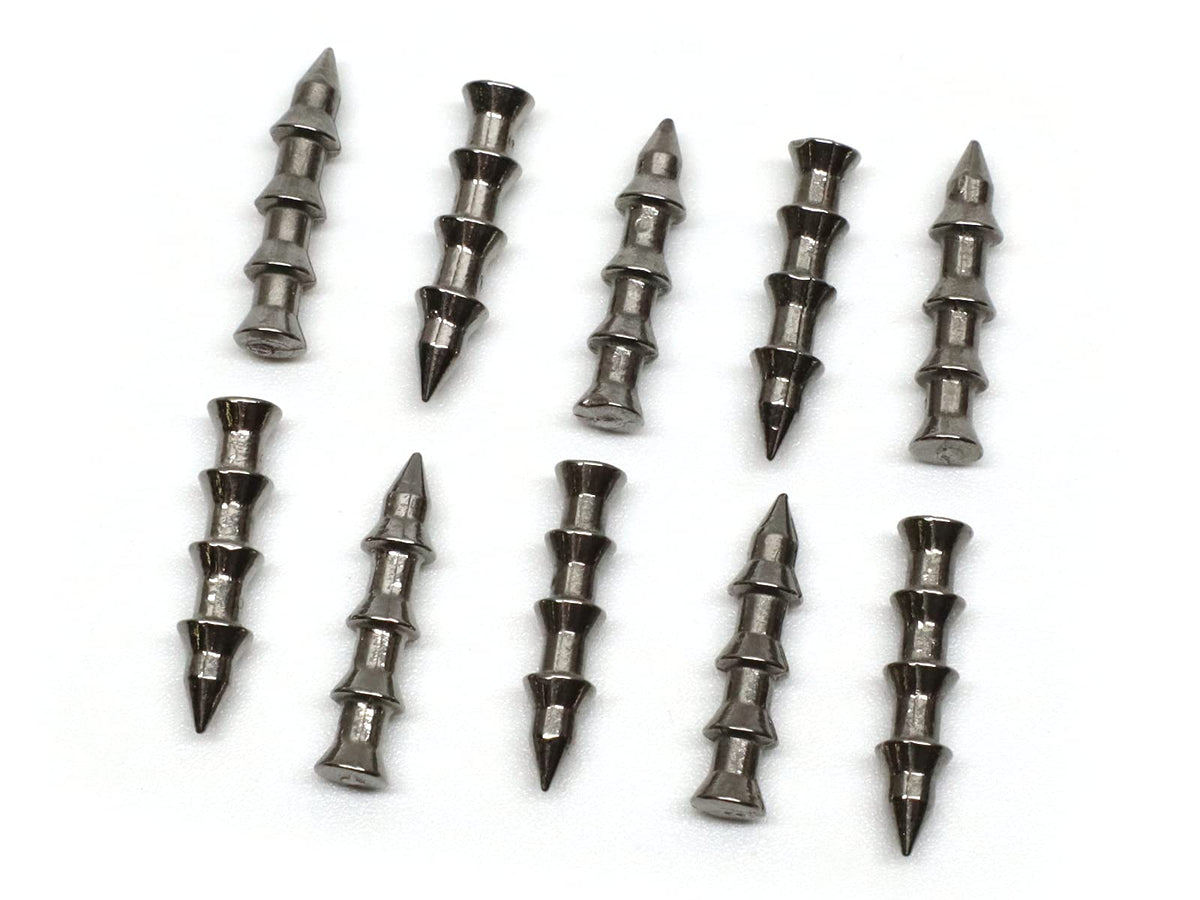Harmony Fishing 10-pack tungsten nail weights natural 1/32oz product shot