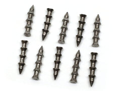Harmony Fishing 10-pack tungsten nail weights natural 1/32oz product shot