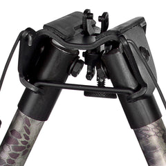 Harris Engineering 1A2-25CCAMO bipod built-in sling stud enables quick carrying.