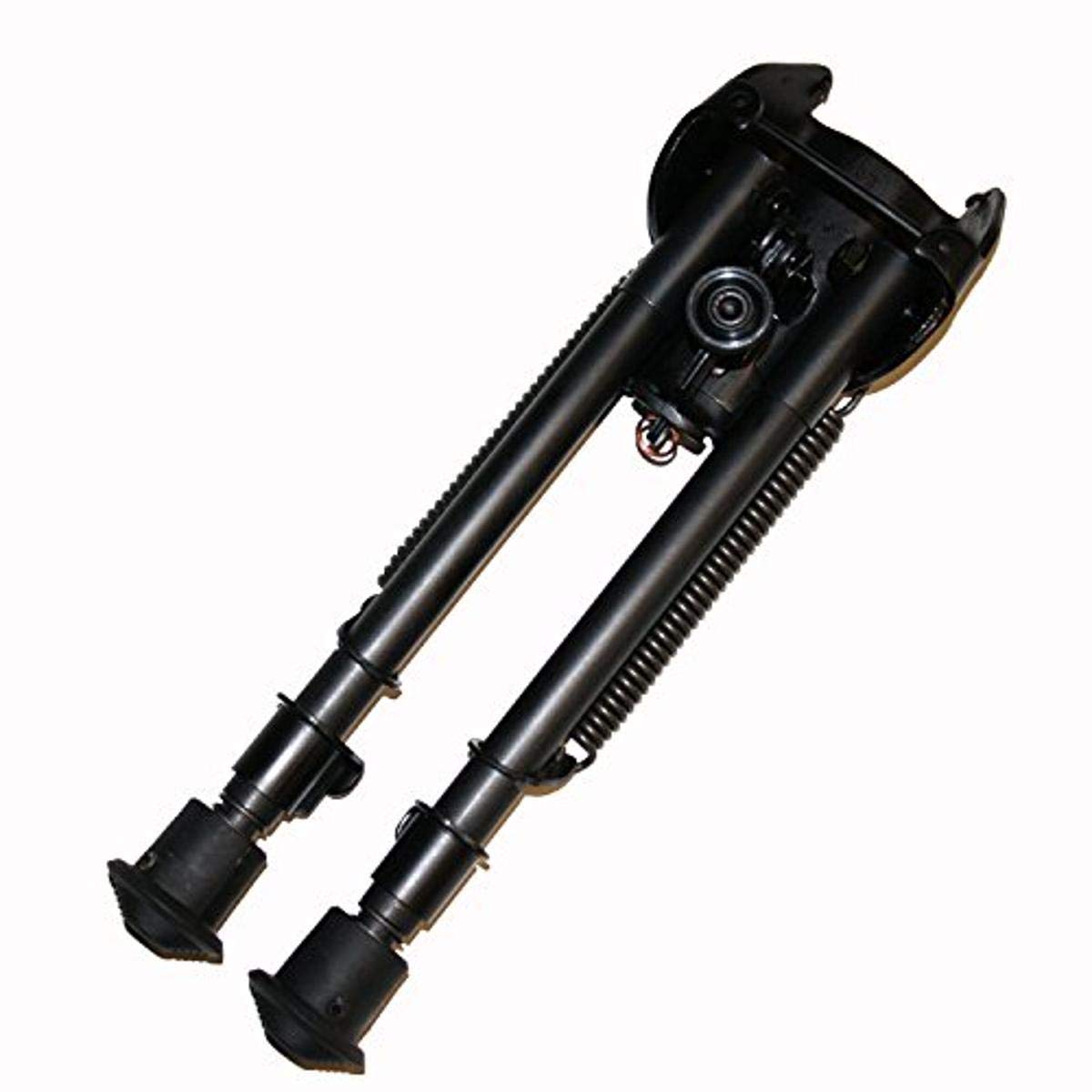 Harris Engineering LM-1A2 BR bipod on a bench offers stable precision support.