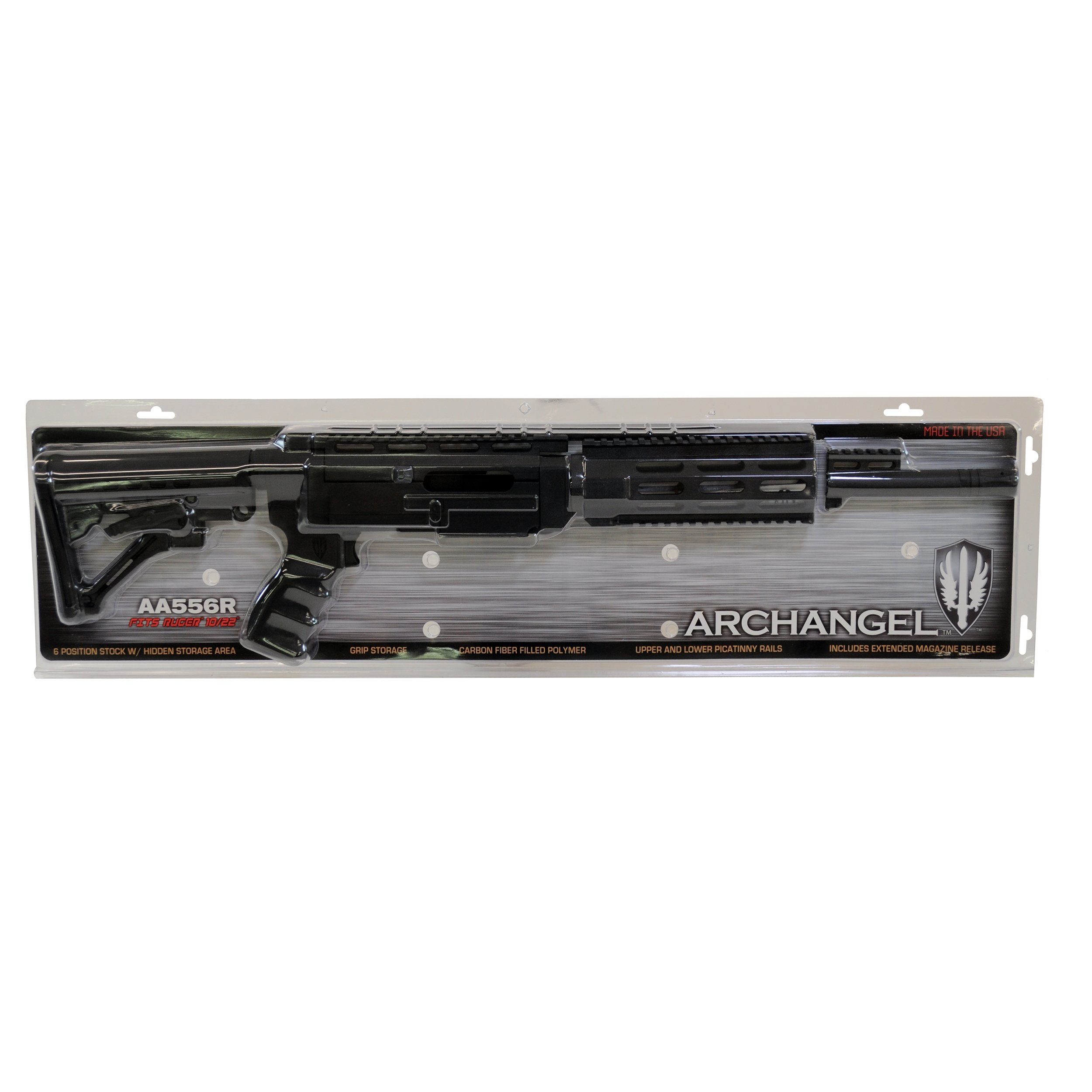 LM-1A2 L compact bipod shown for prone shooting.