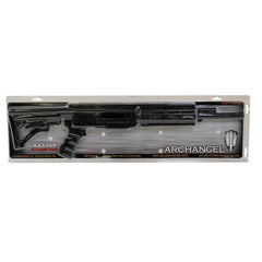 LM-1A2 L compact bipod shown for prone shooting.