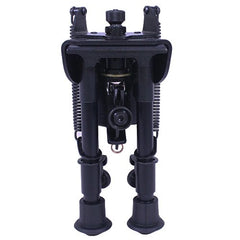 Harris Engineering S-BR hinged base bipod black finish supports rugged field use