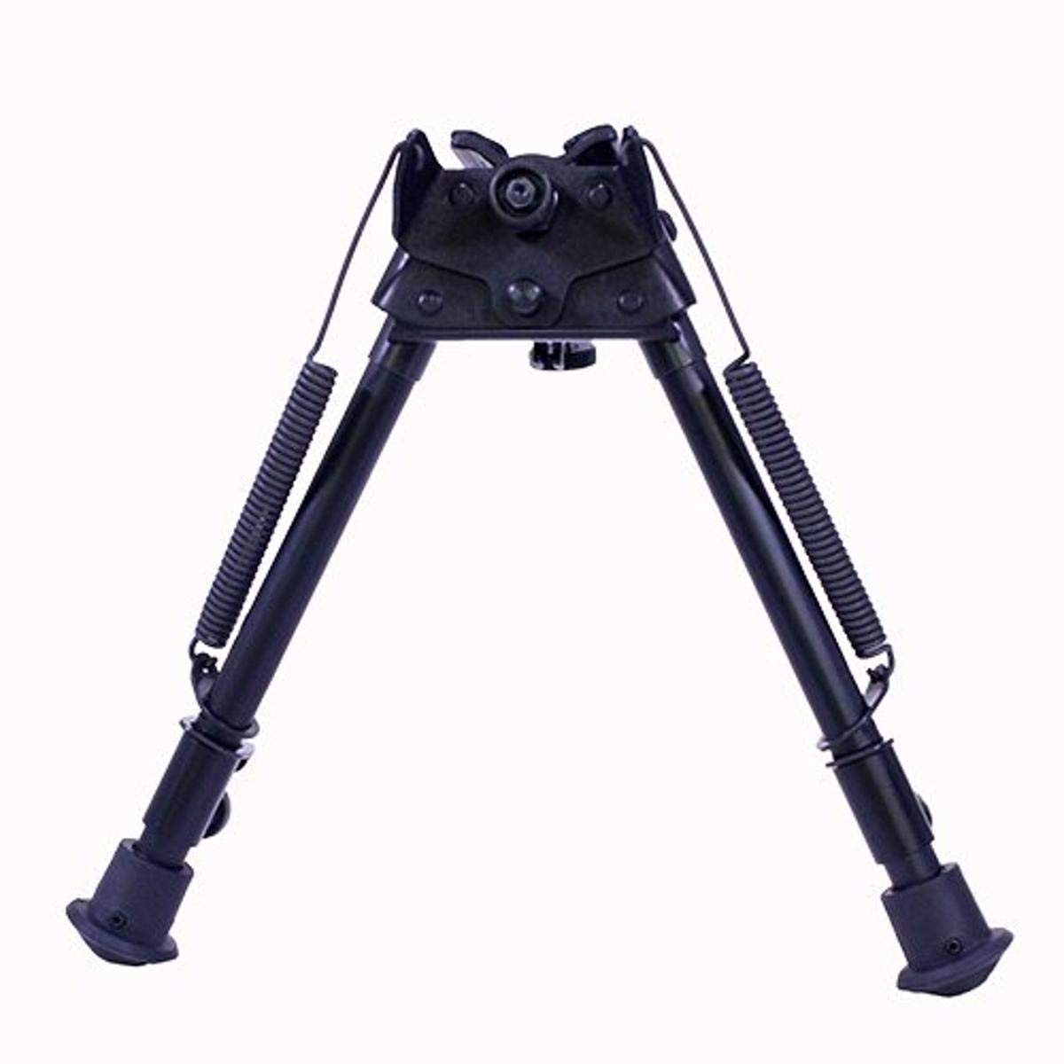 Harris Engineering S-L Series S-Bipod assembled on rifle for stable long-range shooting